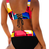 Eva - Krāsains un Priecīgs Bikinis