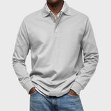 Eduardo - Luksusa Garās Piedurknes Polo Krekls