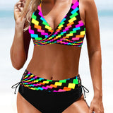 Eva - Krāsains un Priecīgs Bikinis