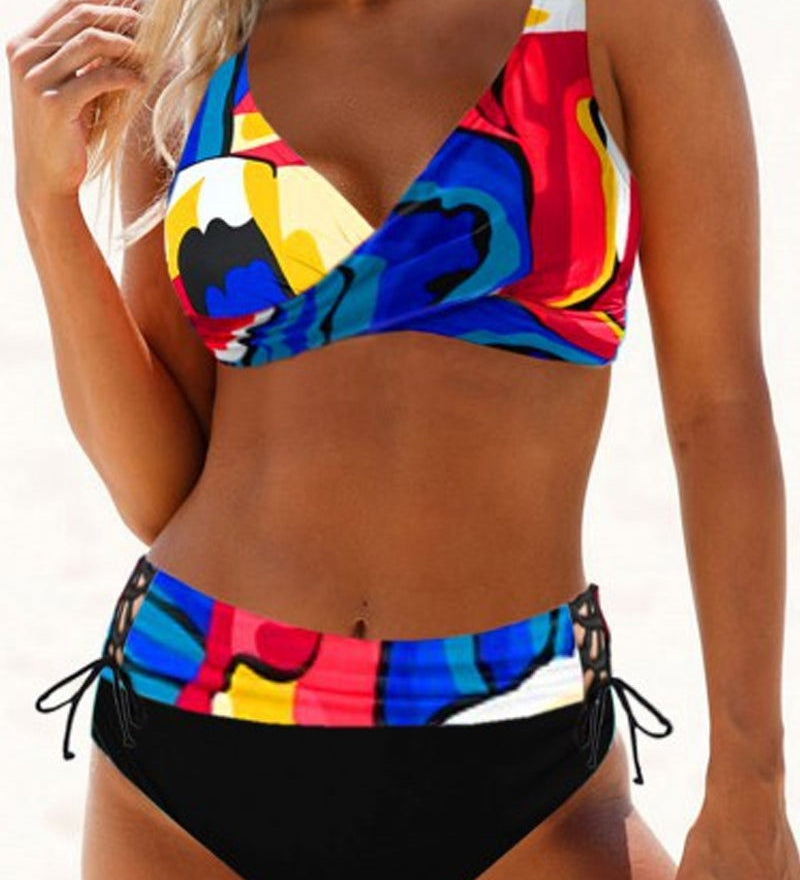 Eva - Krāsains un Priecīgs Bikinis