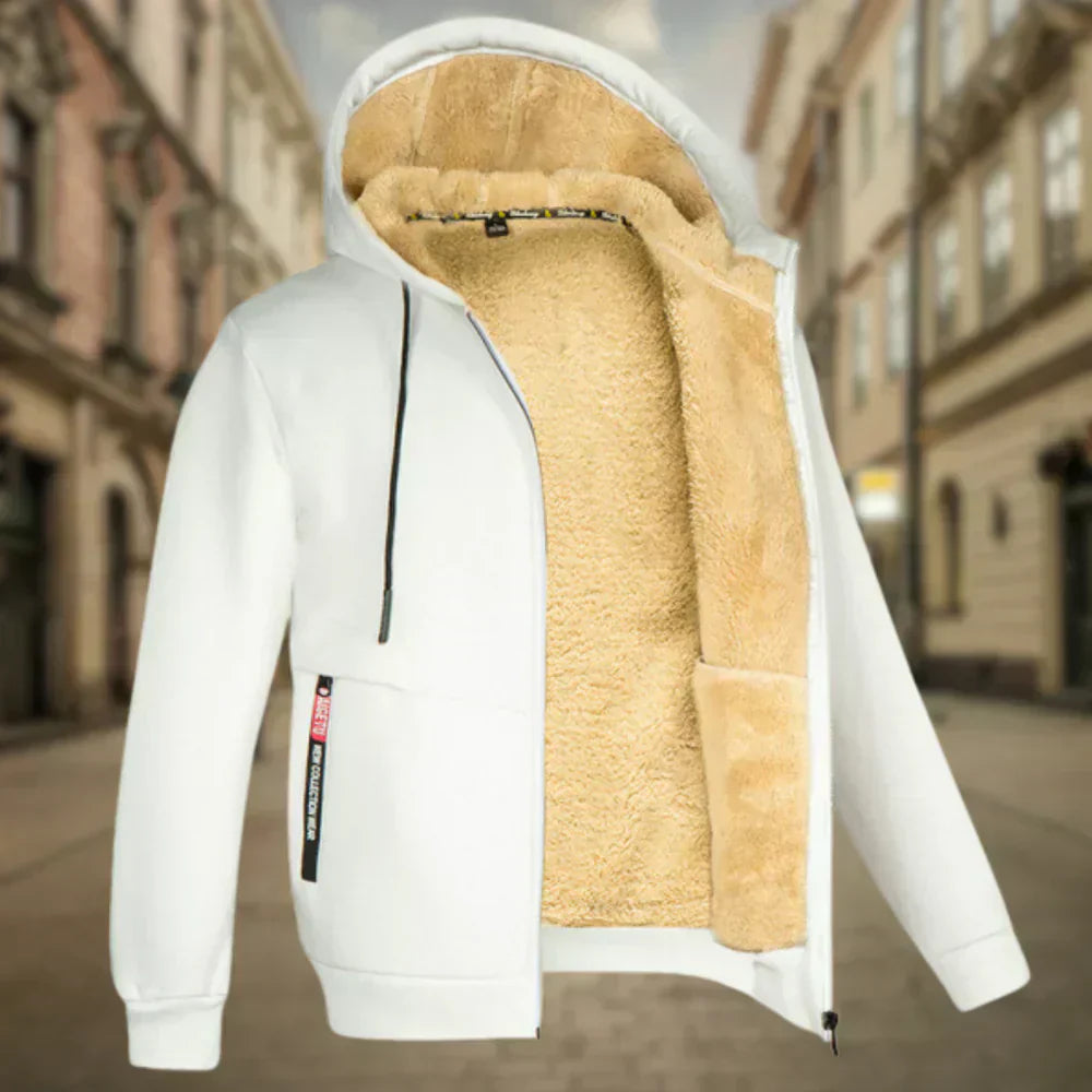 Lourenço - Fleece kapuce vīriešiem