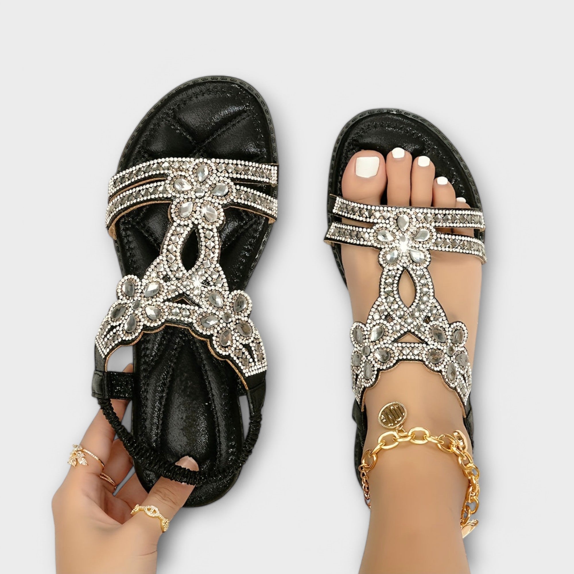 Rosalie - Ortopēdiskās sandales ar boho stilu