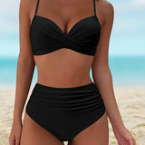 Diana - Eleganta augsta jostas bikini