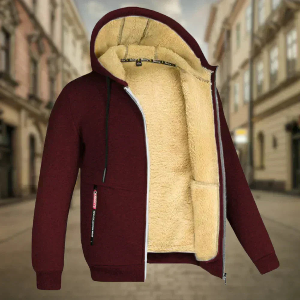 Lourenço - Fleece kapuce vīriešiem