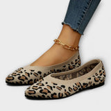 Paula - Leoparda raksta auduma čības