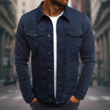 Arturs - Denim Jaka Ar Pieguļošu Griezumu