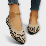 Paula - Leoparda raksta auduma čības