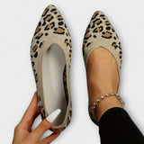 Paula - Leoparda raksta auduma čības