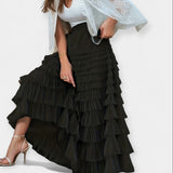 Eleganta svārki ar tilla detaļām