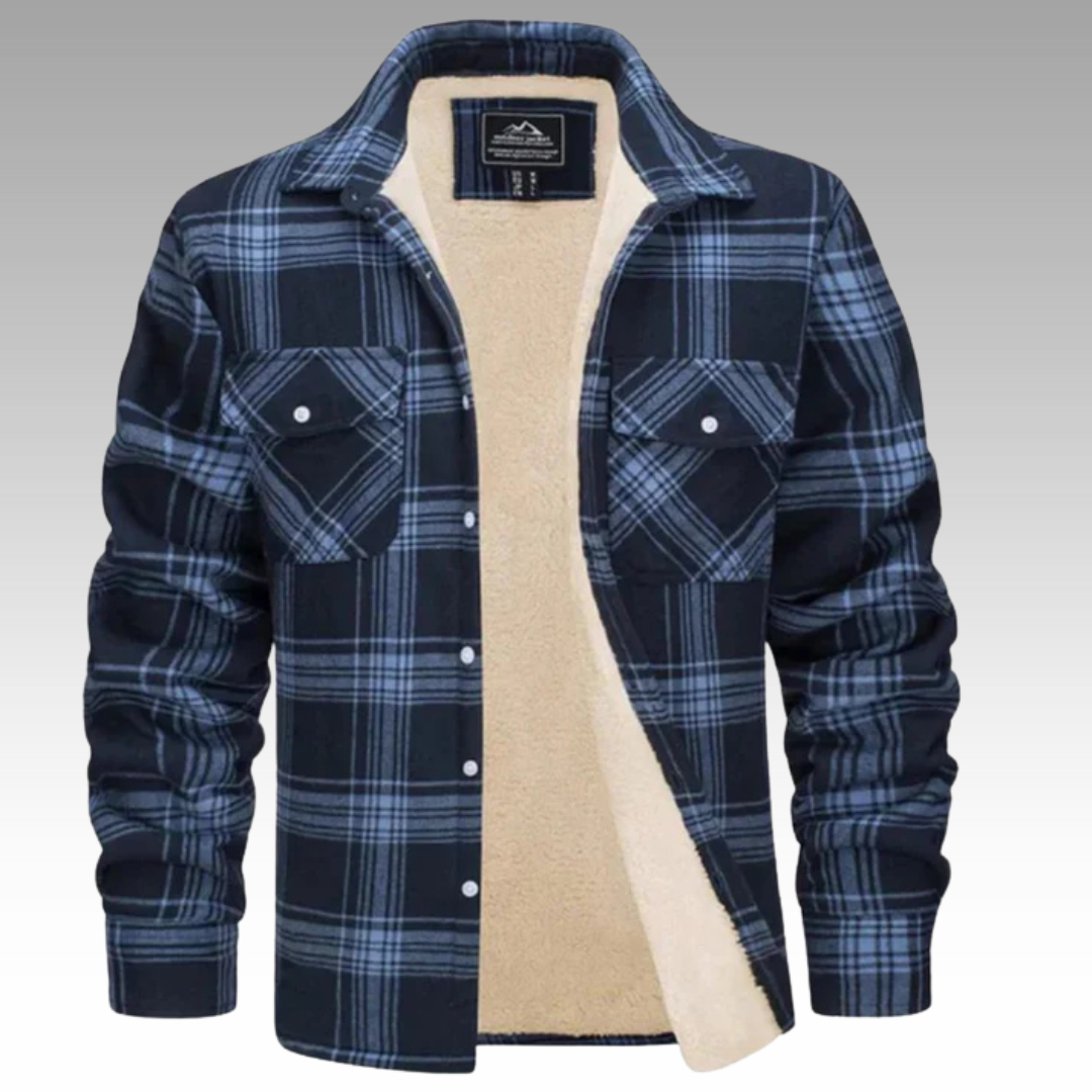 Tiago - Trucker Fleece Jaka ar Svītrām