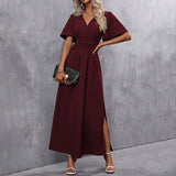 Eterna – Eleganta Melna Maxi Kleita