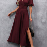 Eterna – Eleganta Melna Maxi Kleita