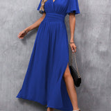 Eterna – Eleganta Melna Maxi Kleita