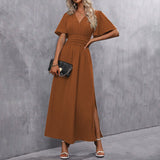 Eterna – Eleganta Melna Maxi Kleita