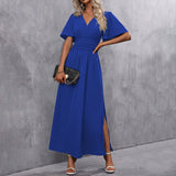Eterna – Eleganta Melna Maxi Kleita