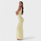 Serenela asimetriska maxi kleita
