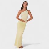 Serenela asimetriska maxi kleita