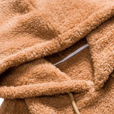 Mīksts Fleece Pulovers