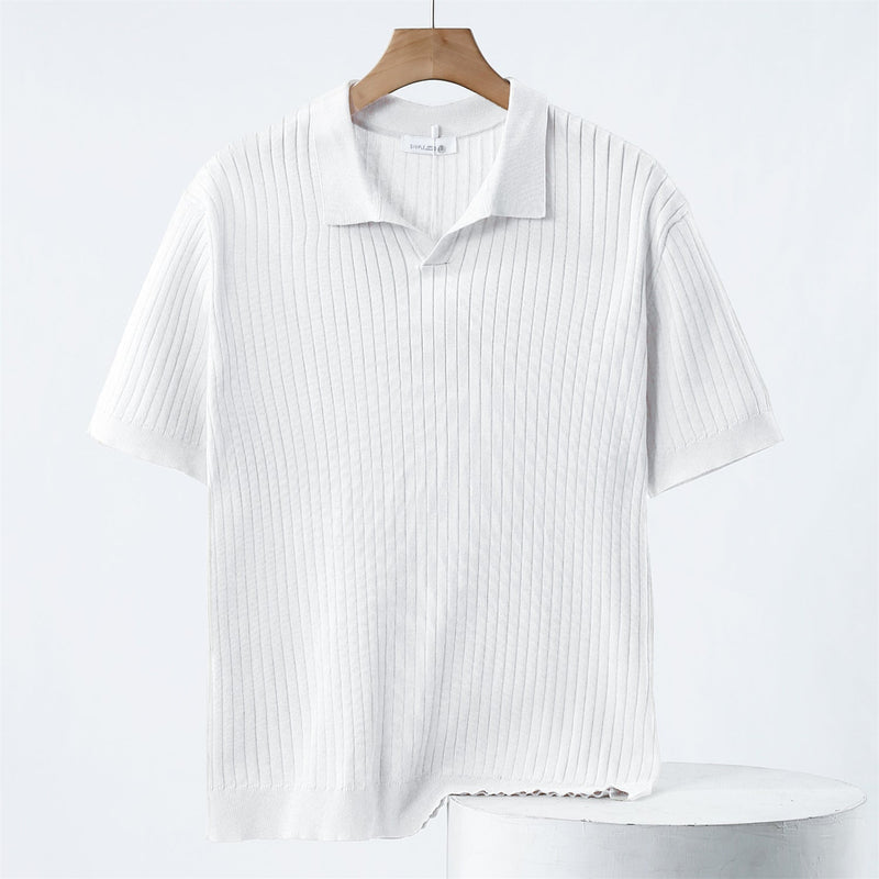 Polo Krekls - Audums ar Stiepes