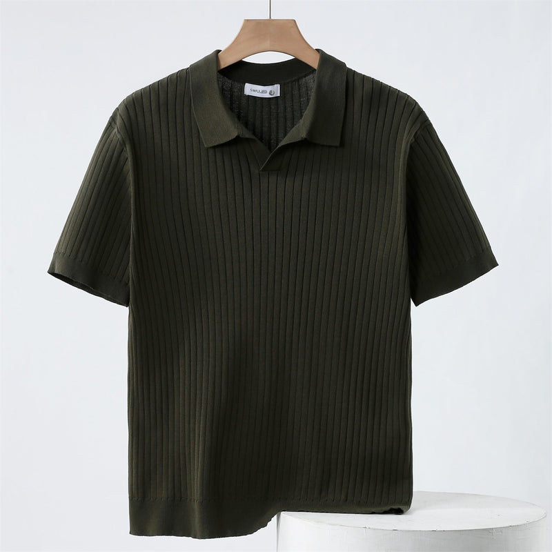 Polo Krekls - Audums ar Stiepes