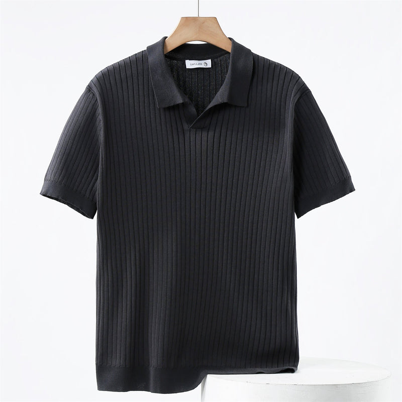 Polo Krekls - Audums ar Stiepes
