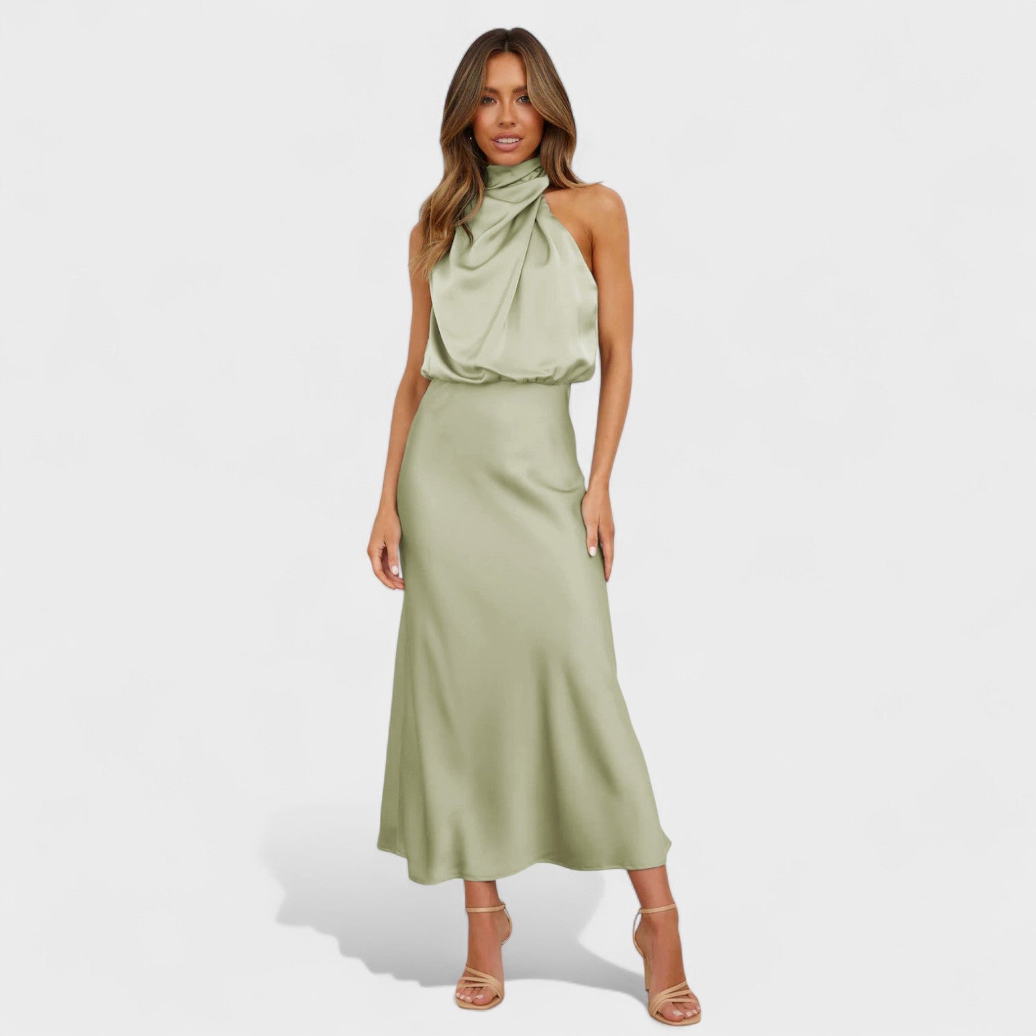 Alba - eleganta zīda kleita