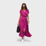Rožu lilija – boho stila kleita