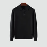 João - Klasiskā Polo džemperis no vilnas