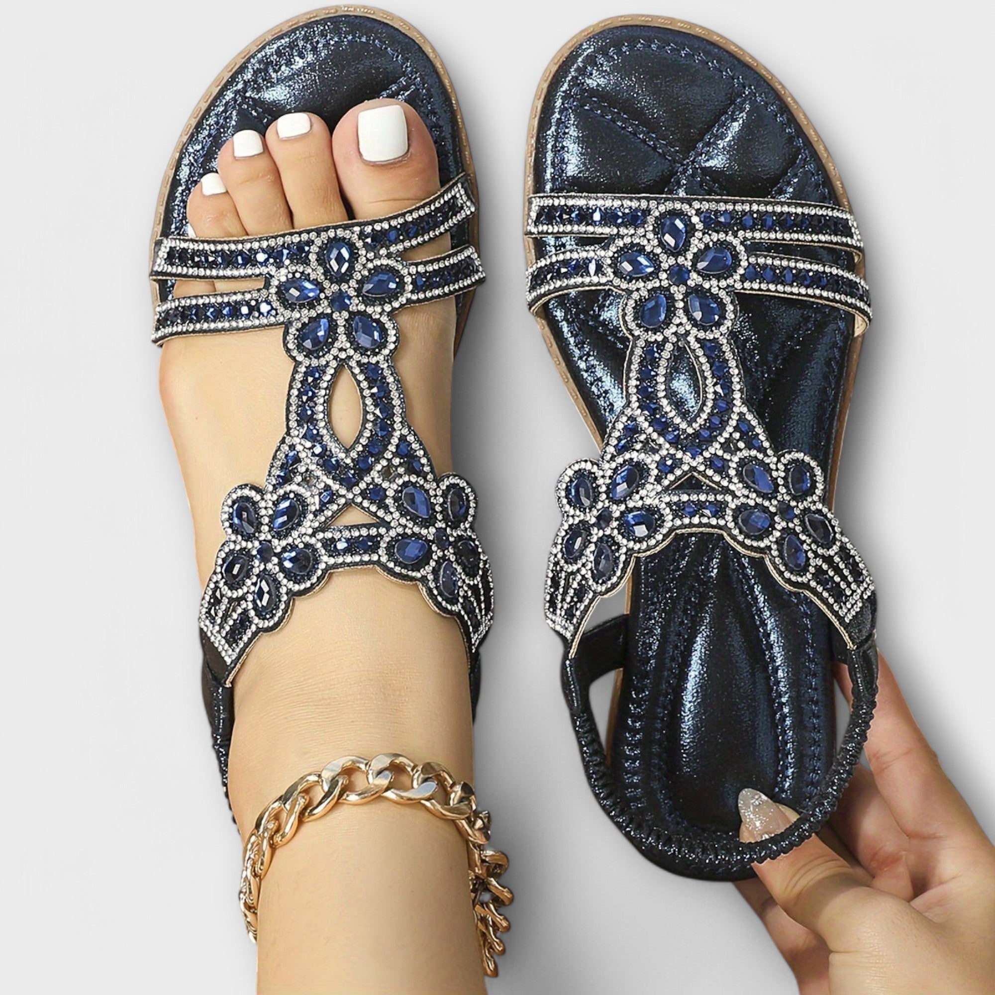 Rosalie - Ortopēdiskās sandales ar boho stilu