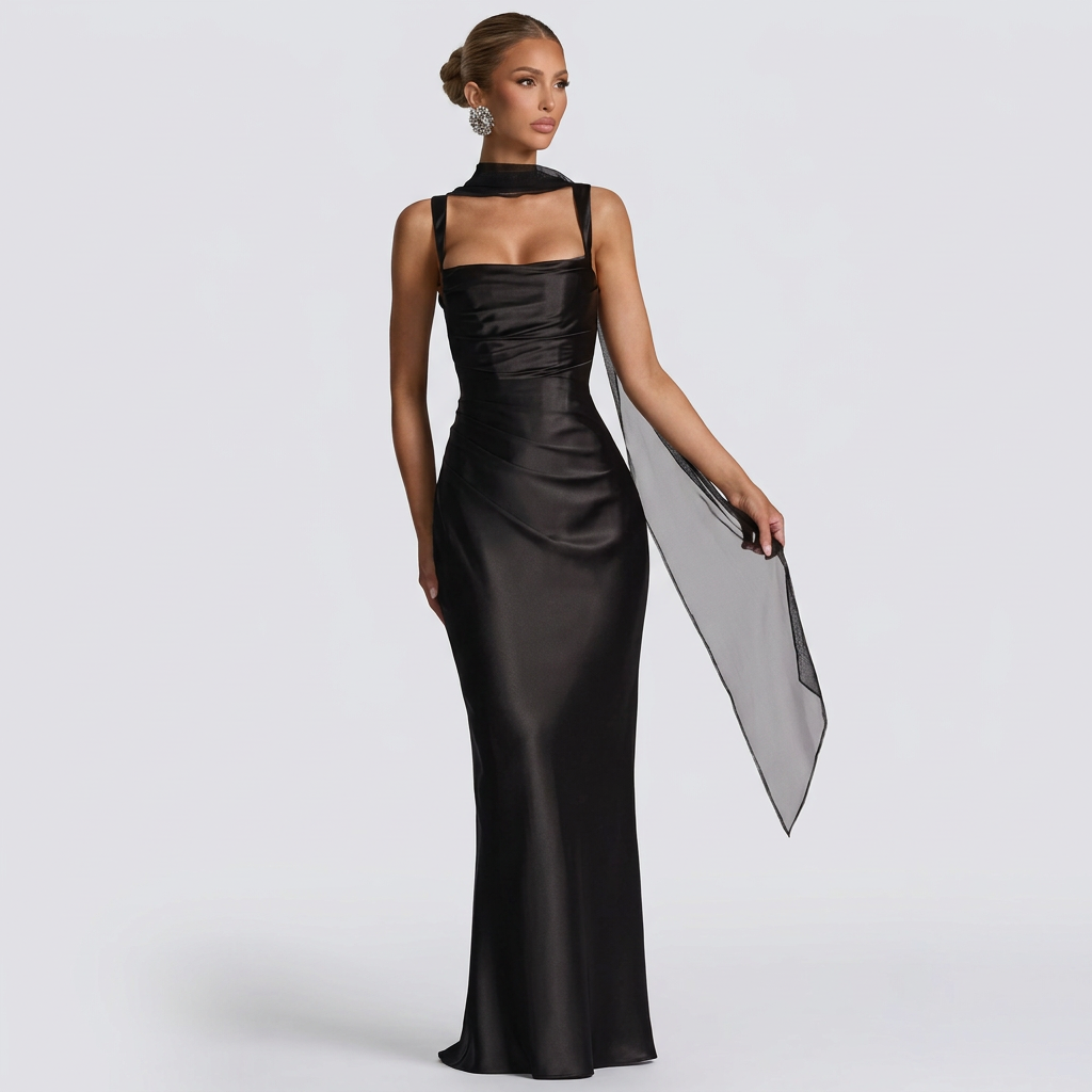 Luana - eleganta maxi kleita