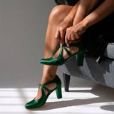 Joana - Augstpapēžu kurpes ar krustveida siksnām