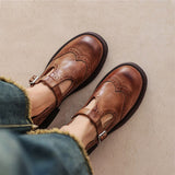 Vela - Premium Mary Janes apavi no ādas