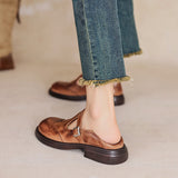 Vela - Premium Mary Janes apavi no ādas