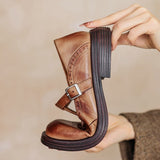 Vela - Premium Mary Janes apavi no ādas