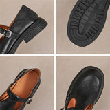 Vela - Premium Mary Janes apavi no ādas