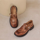 Vela - Premium Mary Janes apavi no ādas