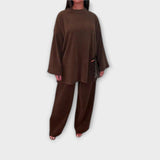 Ingrid - Plus Size Acanalotais Komplekts