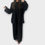 Ingrid - Plus Size Acanalotais Komplekts